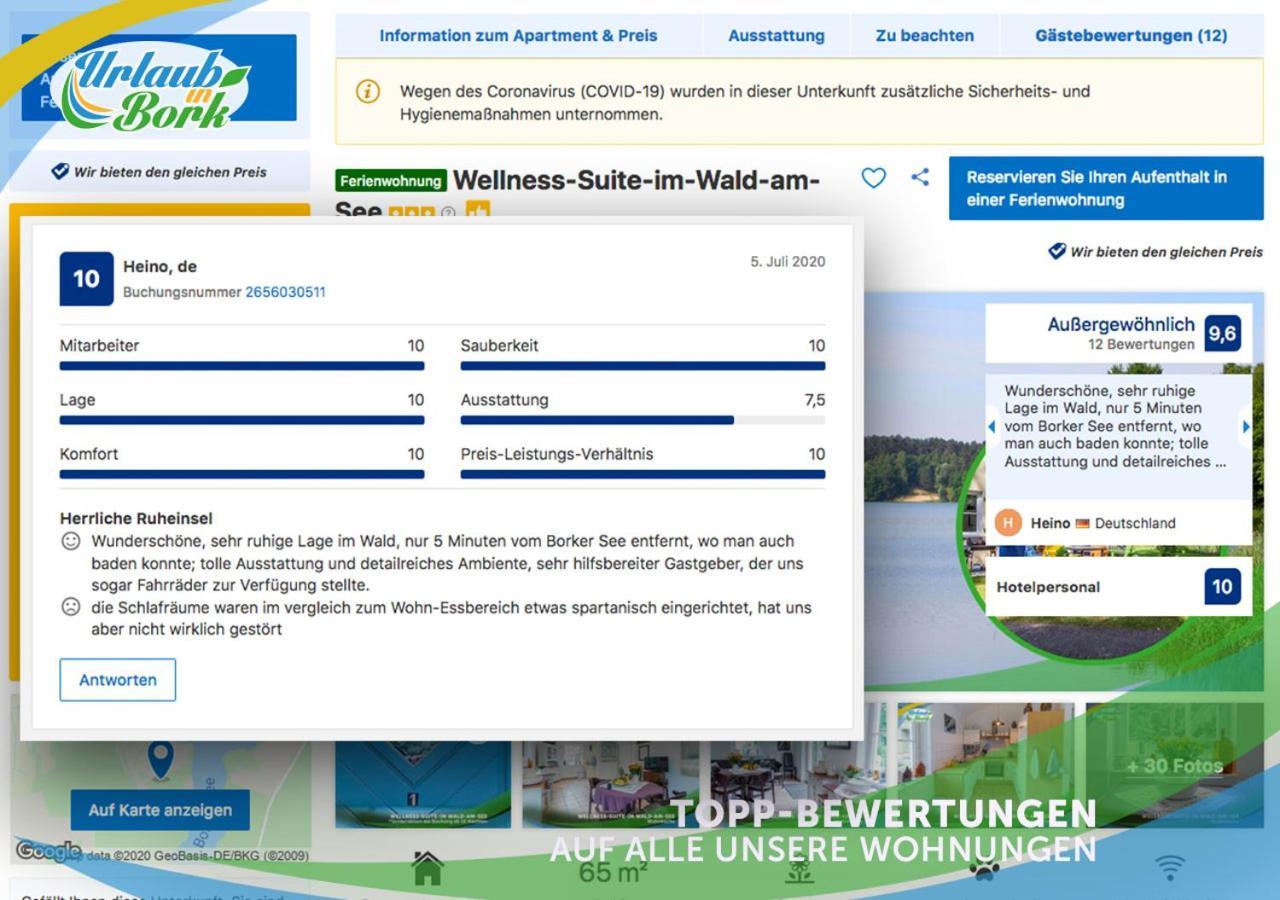 Jagd-Angler-Suite-03-Im-Wald-Am-See Kyritz Dış mekan fotoğraf